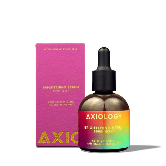 Axiology Brightening Serum packaging