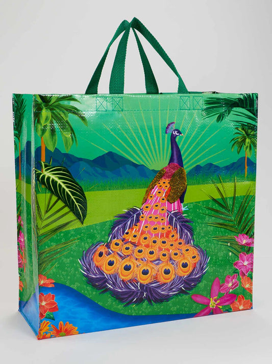 Blue Q Peacock Paradise Shopper