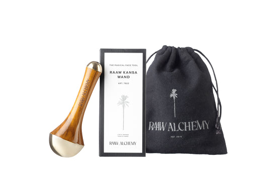 RAAW Alchemy Kansa Wand packaging