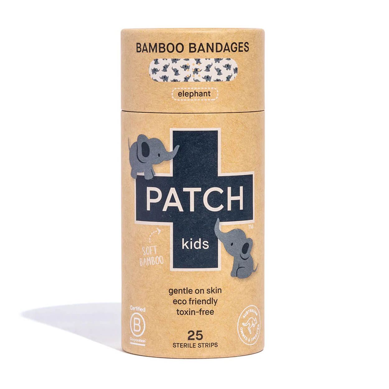 Patch Bamboo Bandages Elephant Print