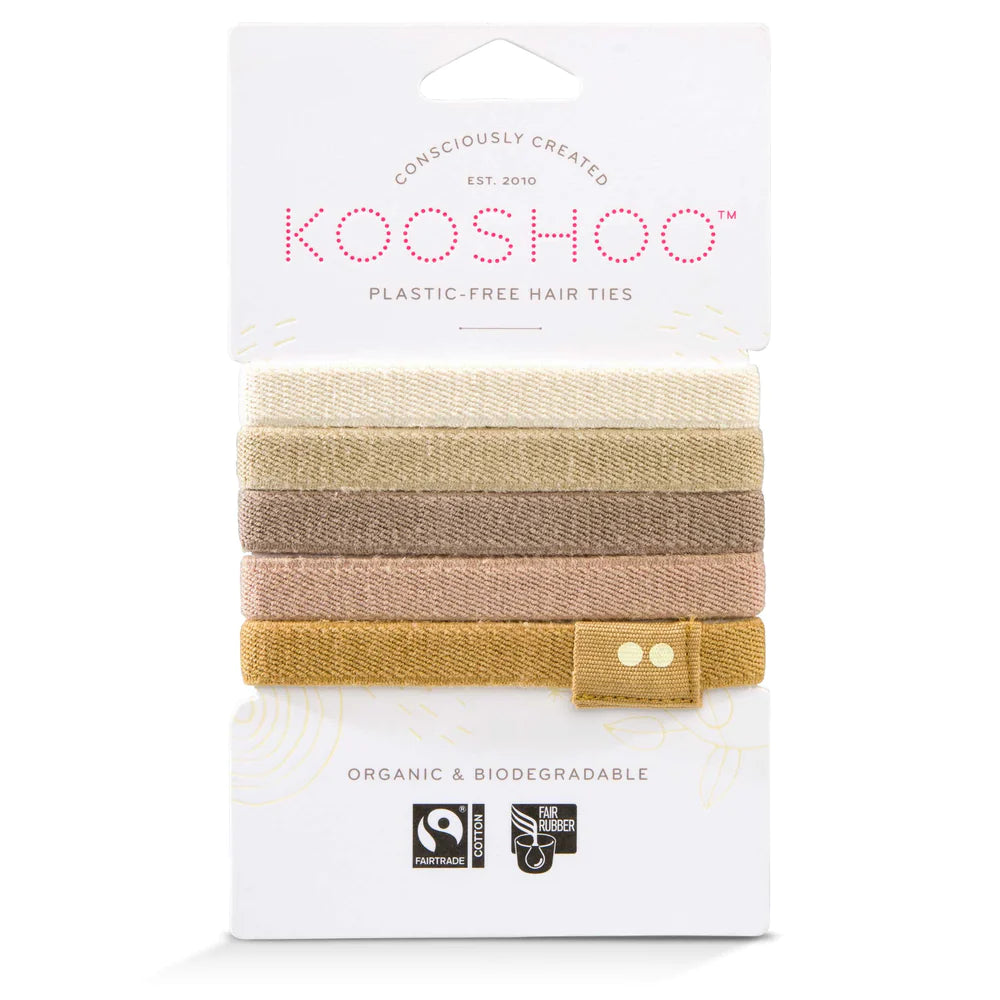 KOOSHOO Flat Hair Tie Blonde