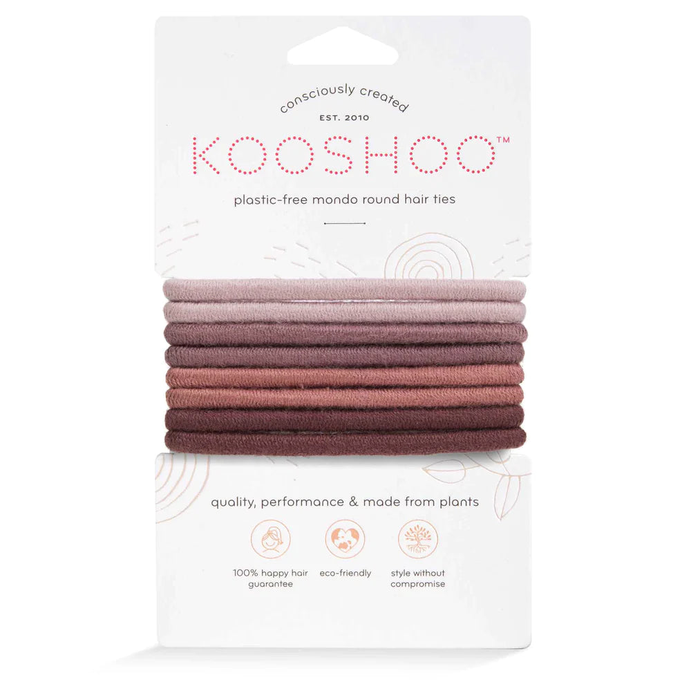 KOOSHOO Round Hair Ties Earth Tints