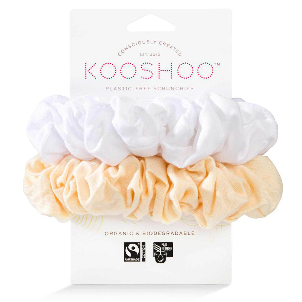 KOOSHOO Scrunchies Natural Light