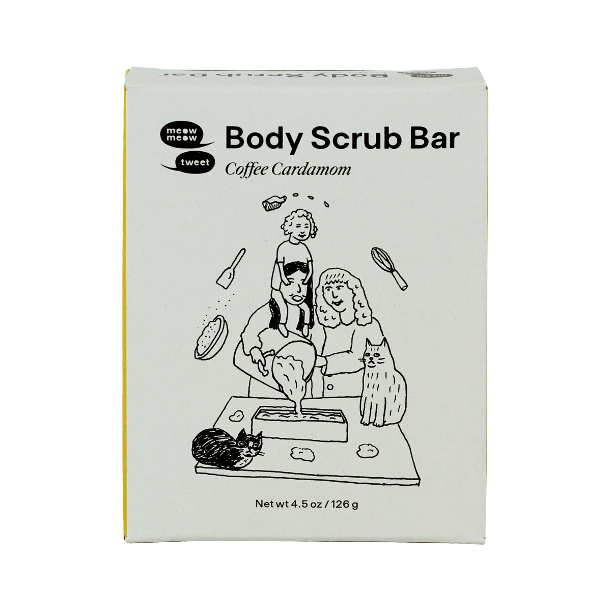 Coffee Cardamom Body Scrub Bar