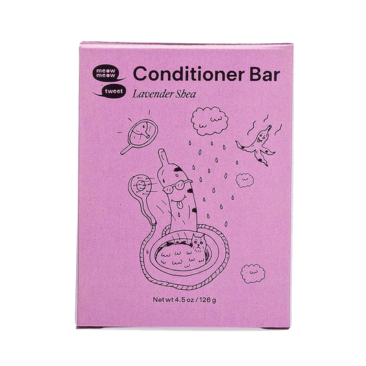 Meow Meow Tweet Lavender Shea Conditioner Bar