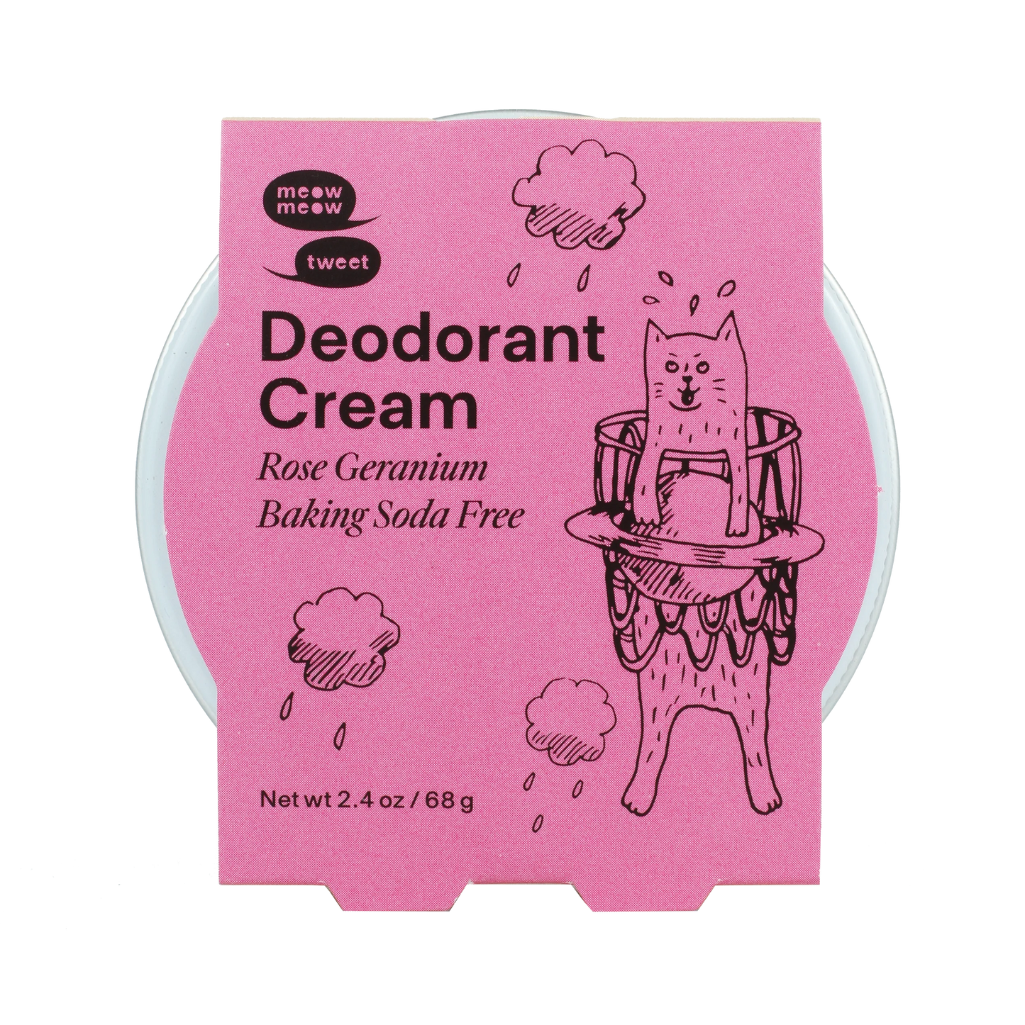 MMT Rose Geranium BS Free Cream Deodorant