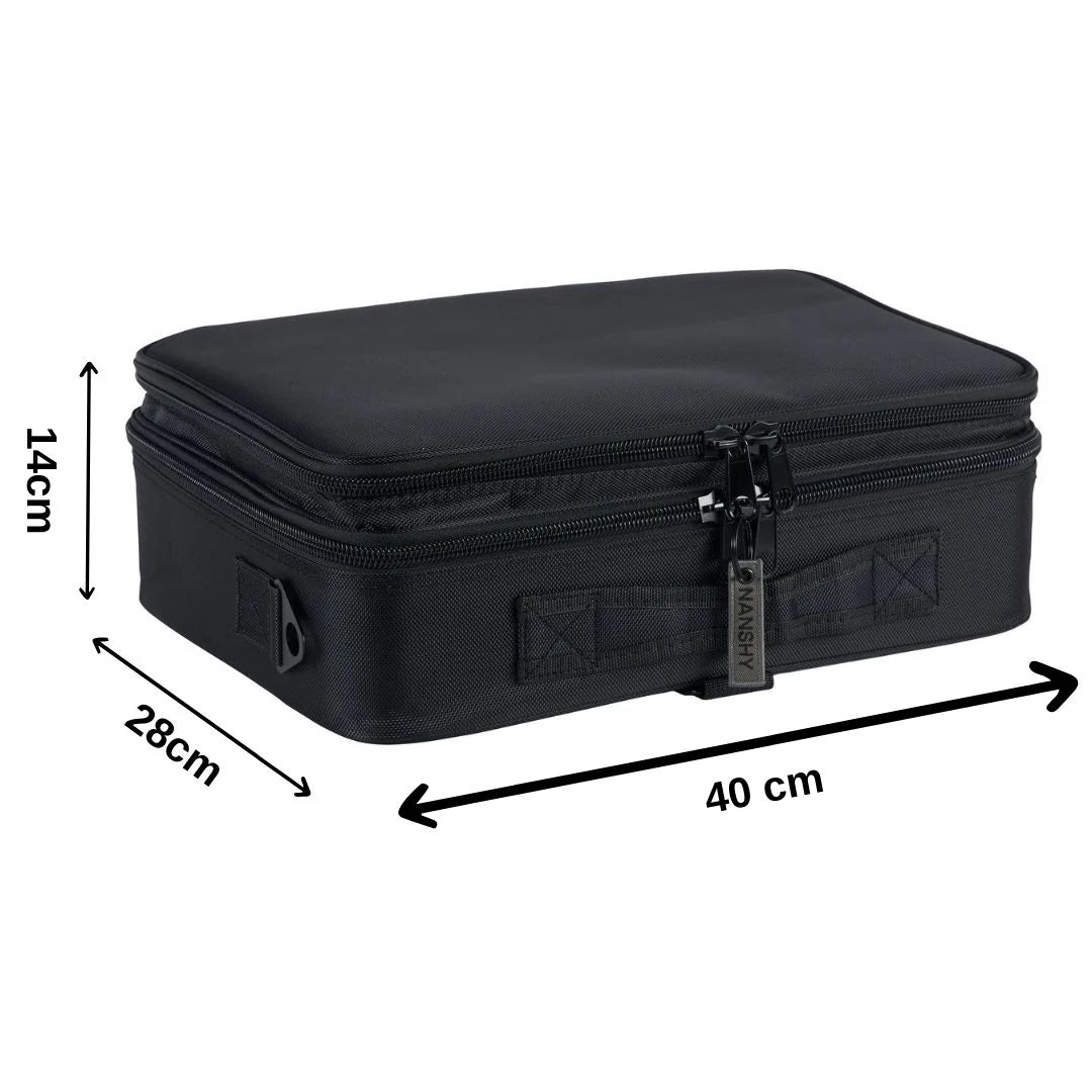 Nanshy Travel Makeup Case sizing