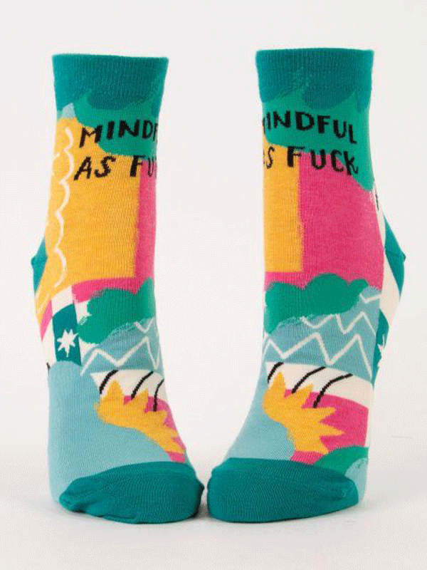 TVS Blue Q Mindful AF Ankle Socks