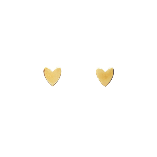 TVS Purpose Miracle Heart Stud Brass