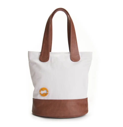 Bergen Tote Indigo and Gunmetal by Canopy Verde