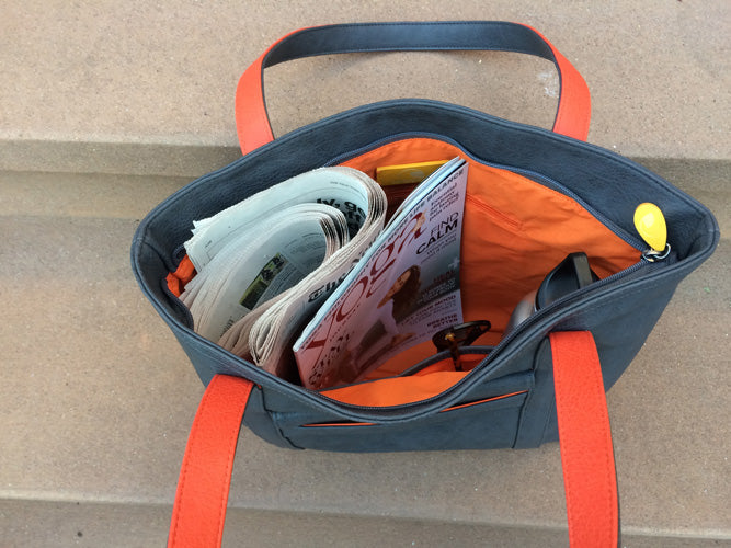 Borough Tote Black by Canopy Verde