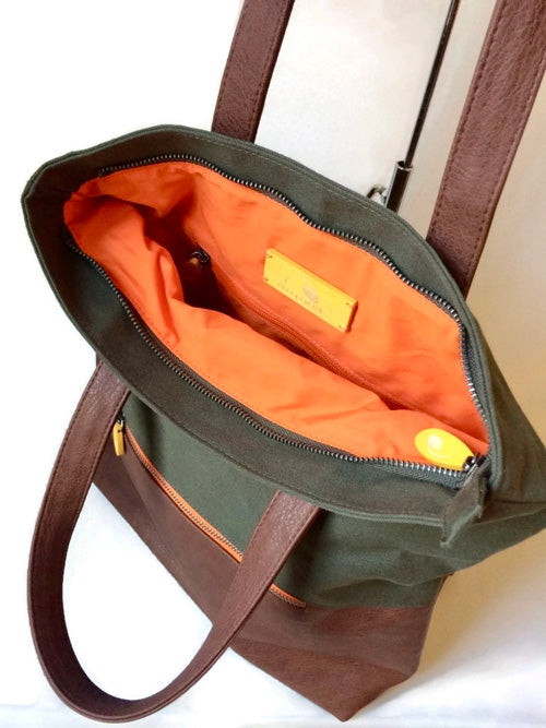 Greenpoint 2-in-1 Backpack Navy and Black by Canopy Verde