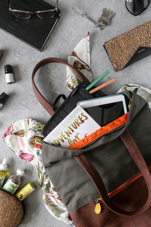 Greenpoint 2-in-1 Backpack Navy and Black by Canopy Verde