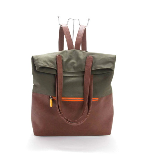 Greenpoint 2-in-1 Backpack Navy and Black by Canopy Verde