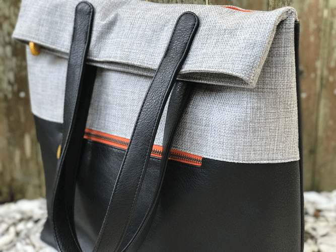 Greenpoint 2-in-1 Backpack Navy and Black by Canopy Verde