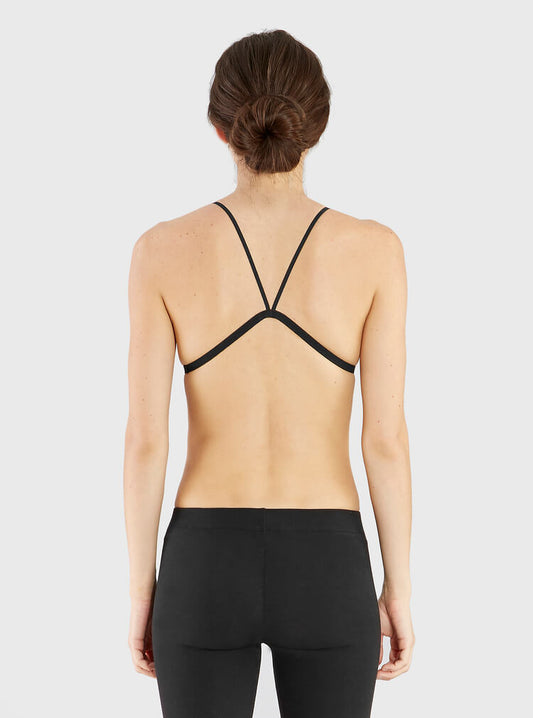 The V Spot_Racerback Bralette Black 1_Miakoda