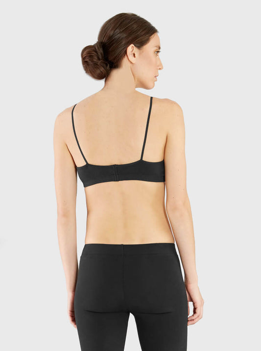 The V Spot_Ruched Bralette Black 2_Miakoda