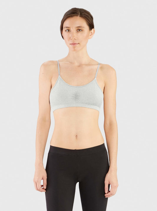 The V Spot_Ruched Bralette Grey_Miakoda