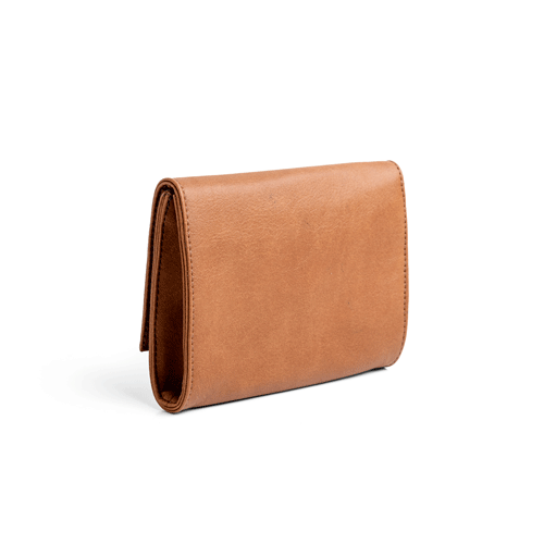 The-V-Spot_Small-Minimal-Wallet-Camel-1_Lee-Coren