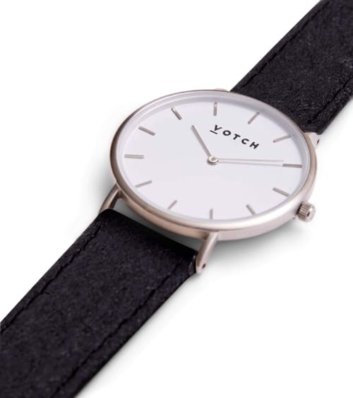 The V Spot Votch Silver Pinatex Classic Side