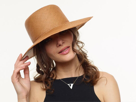 The V Spot_Wide Brim Sunflower Panama 1_Vaute