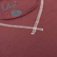 The V Spot_bleed_clothing_814f_tight_longsleeve_ladies_oxblood_detail_02