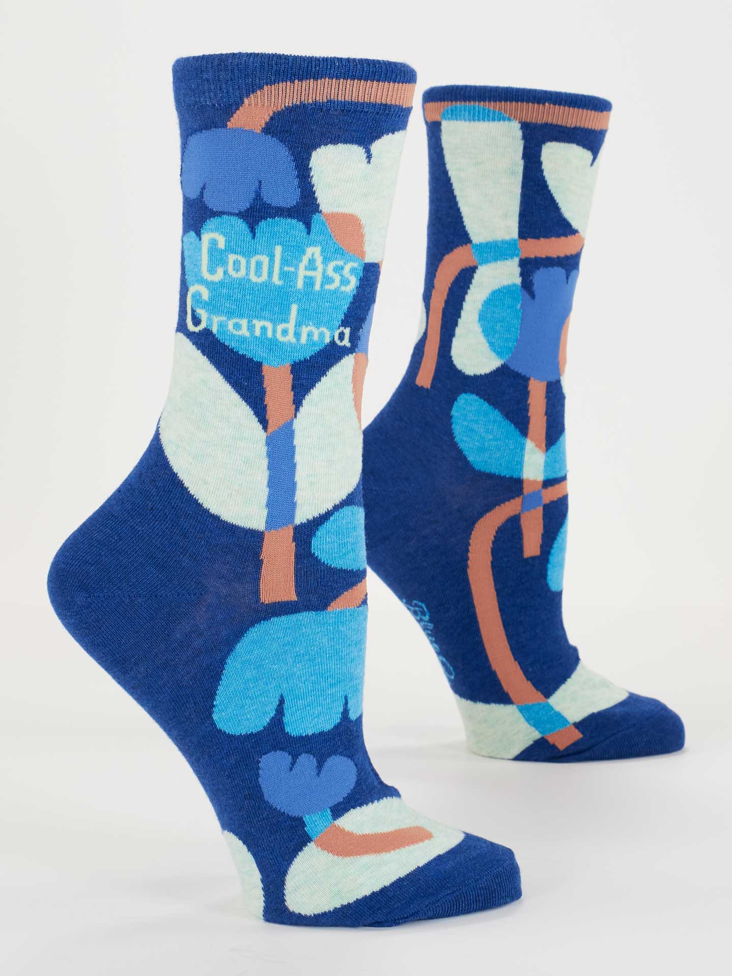 Blue Q Cool Ass Grandma Crew Socks