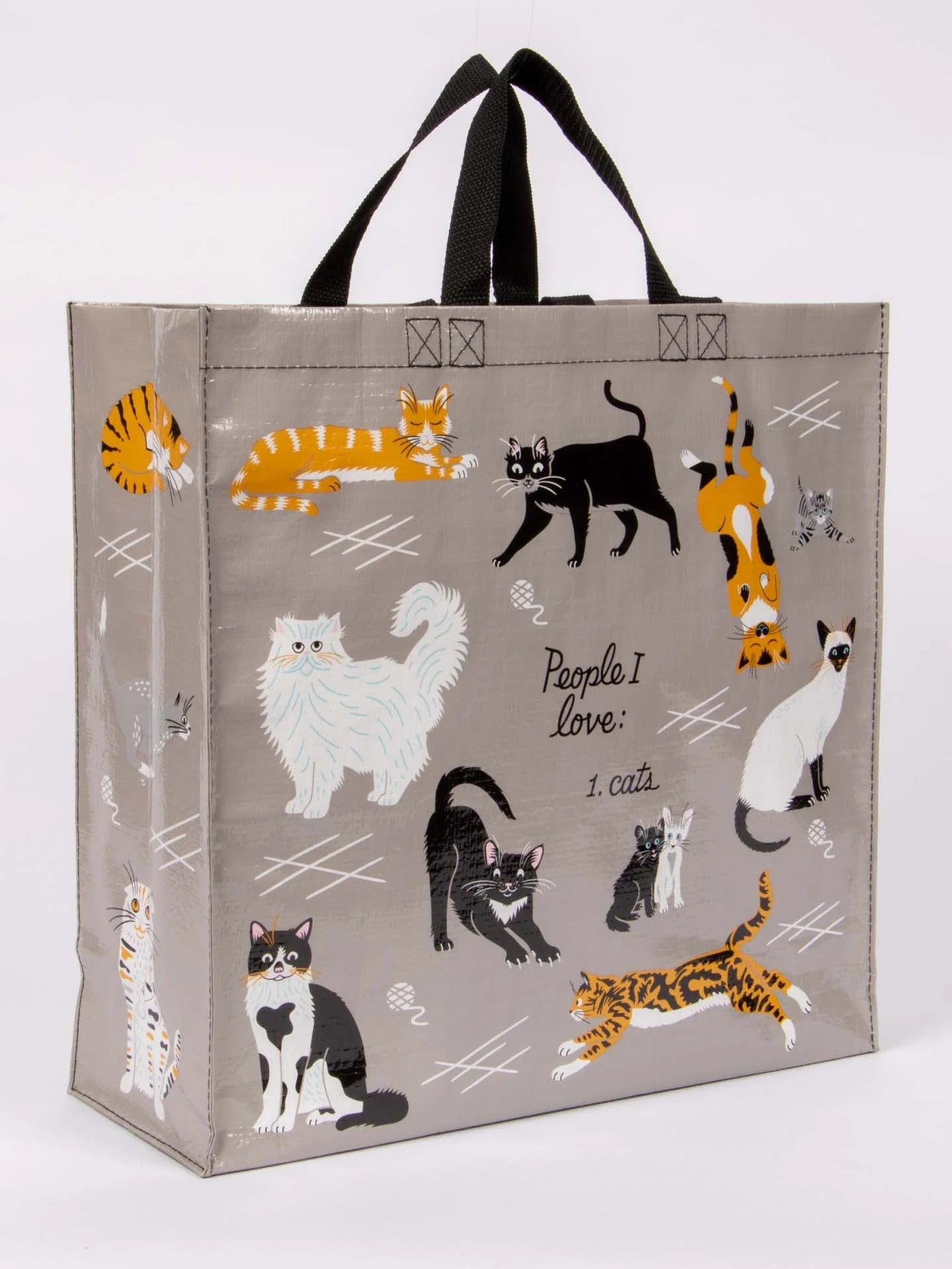 Blue Q People I Love Cats Shopper