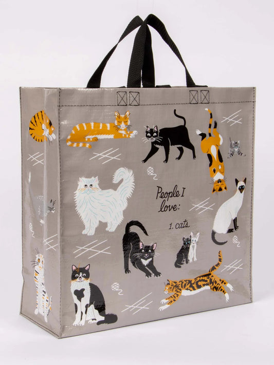 Blue Q People I Love Cats Shopper