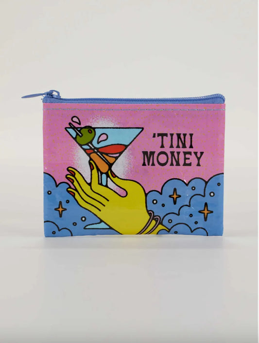Blue Q Tini Money Coin Purse