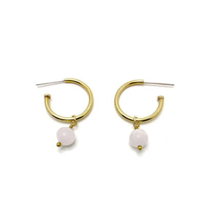 Purpose Jewellery Charm Hoop Earrings 3