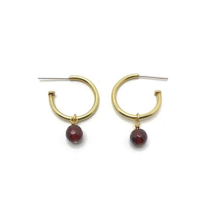 Purpose Jewellery Charm Hoop Earrings 4