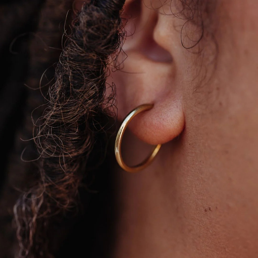 Purpose Jewellery Charm Hoop Earrings 8