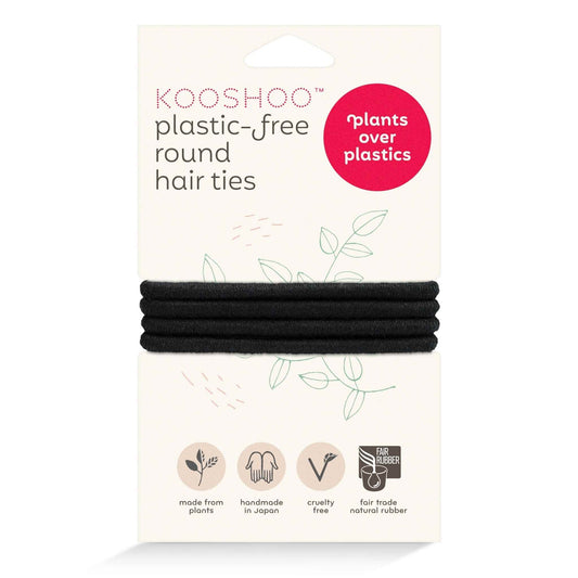 KooShoo Black Round Hair Ties