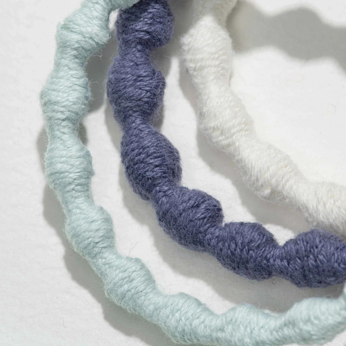 Pearl Hair Ties close up