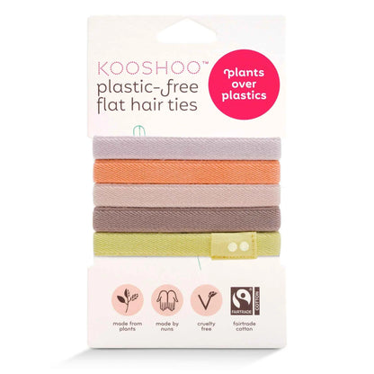 Flat Hair Ties Bright Spark