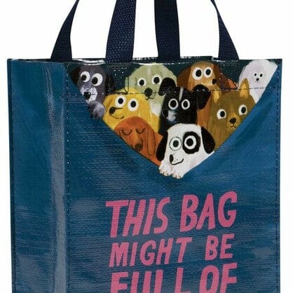 Blue Q Bag Full Of Puppies Handy Tote