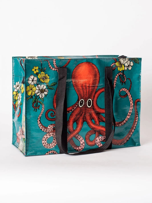 Blue Q Octopus Shoulder Tote