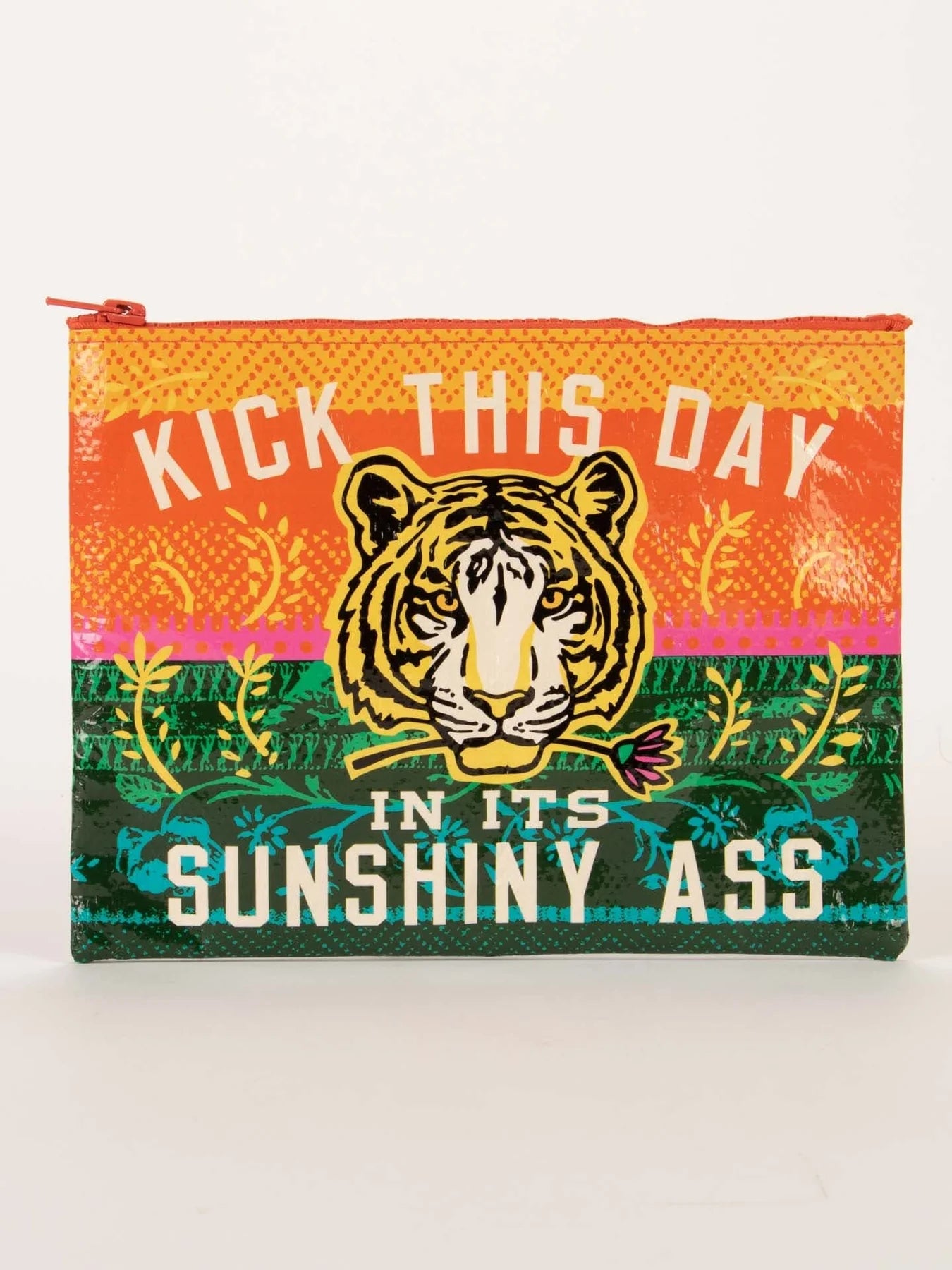 Blue Q Sunshiny Ass Zipper Pouch