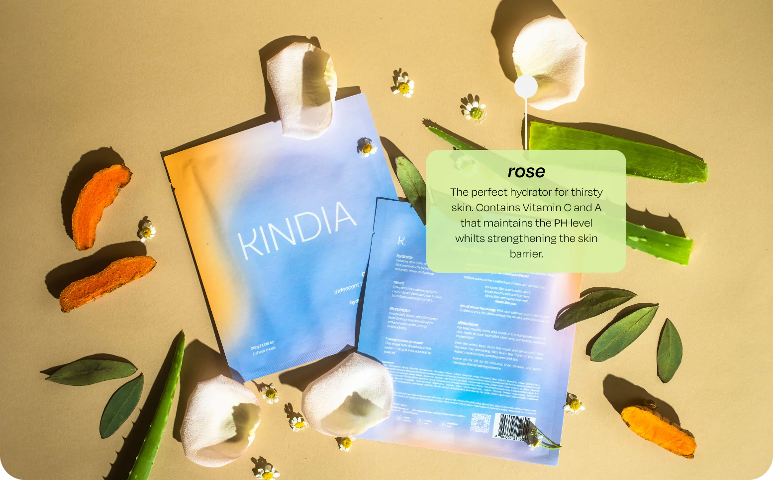KINDIA Aura Drip Rose