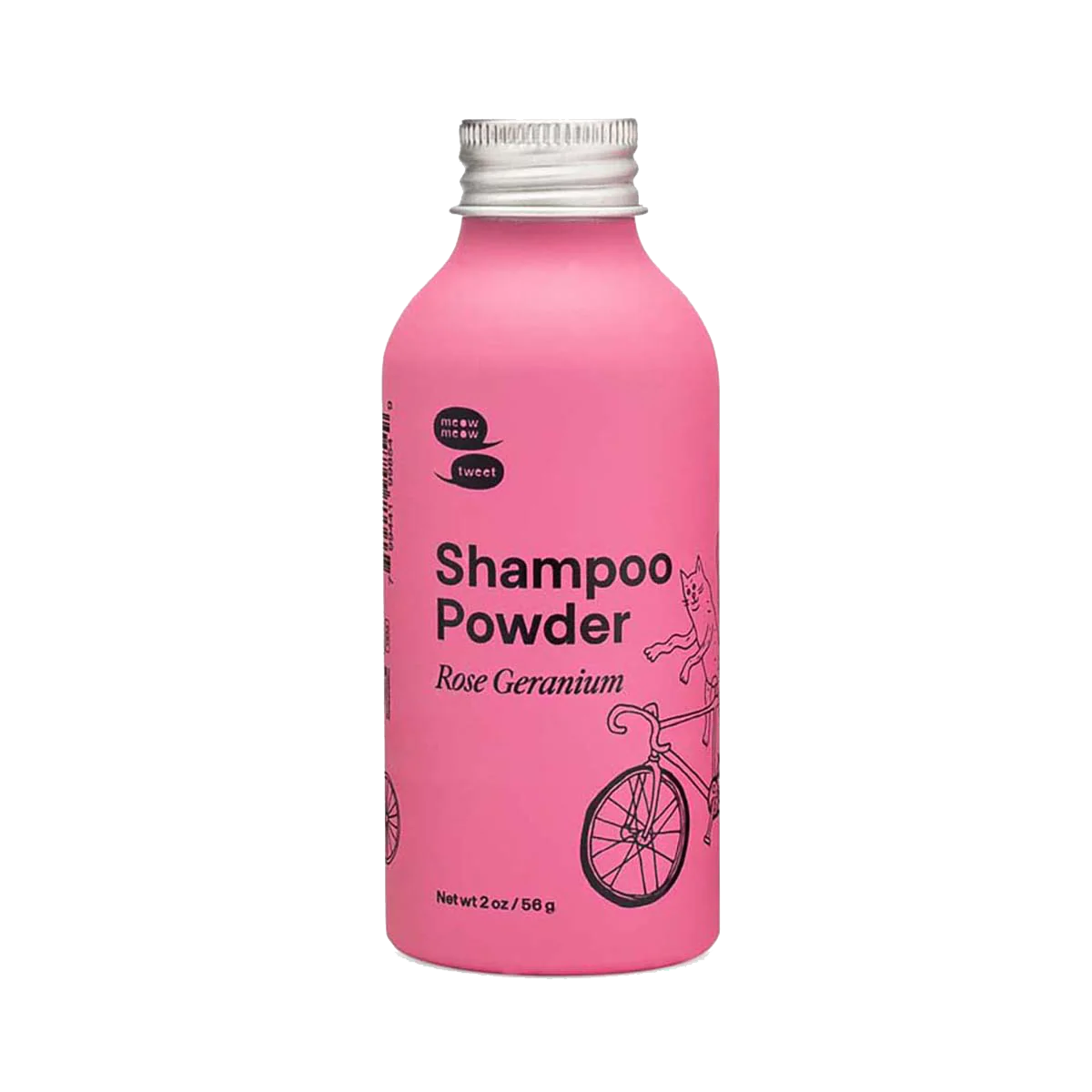 Meow Meow Tweet Rose Geranium Shampoo Powder