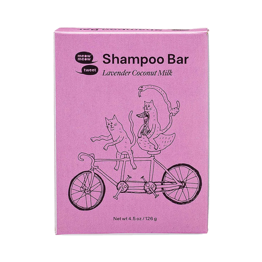 Meow Meow Tweet Shampoo Bar Lavender Coconut Milk