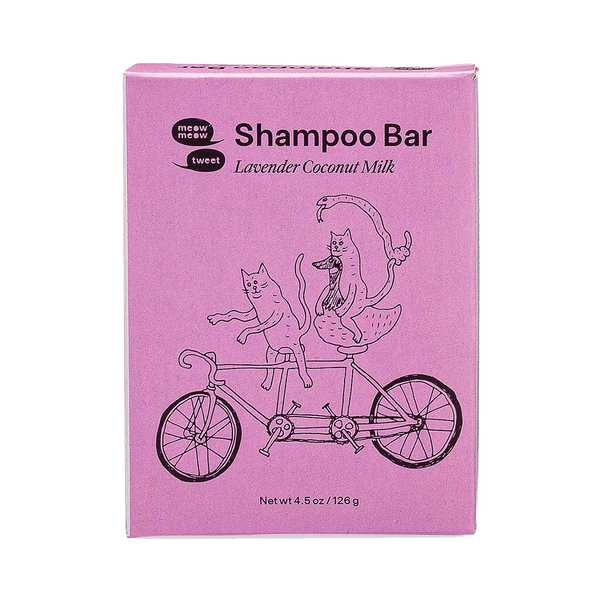 Meow Meow Tweet Shampoo Bar Lavender Coconut Milk