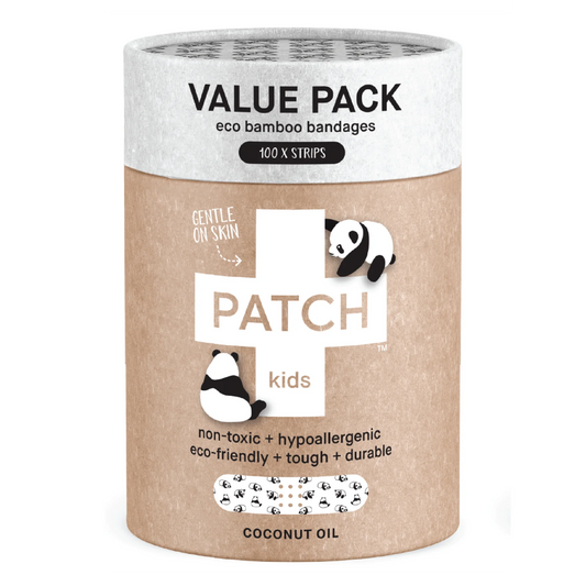 Patch Bamboo Adhesive Bandages Value Pack Coconut Oil