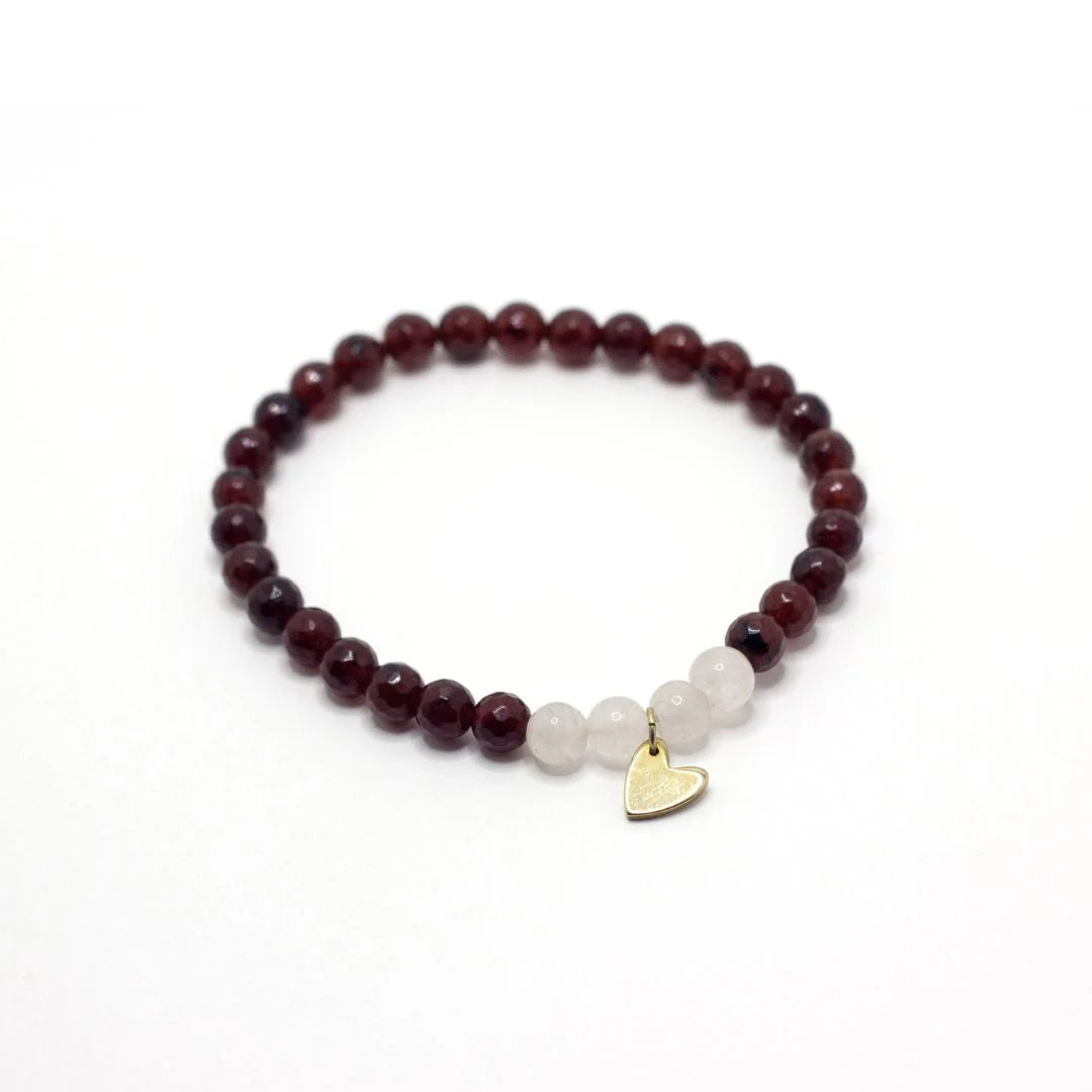 Gemstone Bracelet Maroon