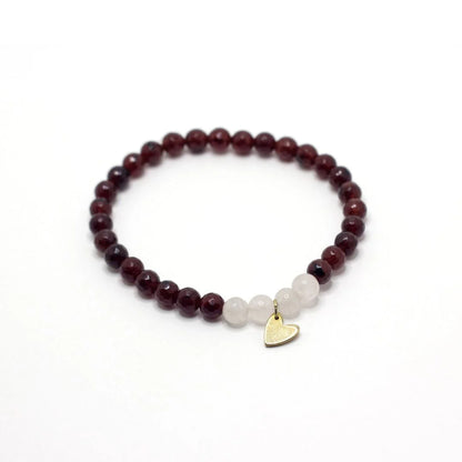 Gemstone Bracelet Maroon