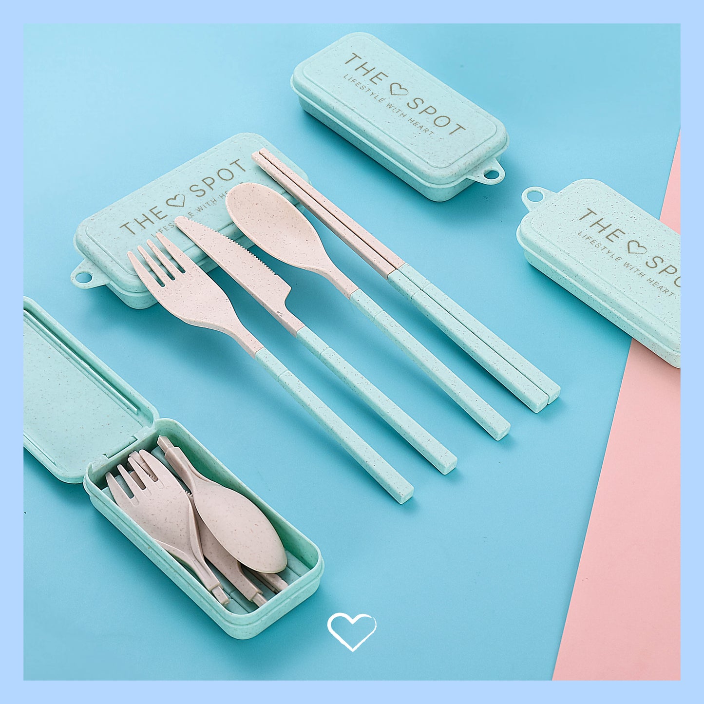 The V-Spot Reusable Cutlery Set 1