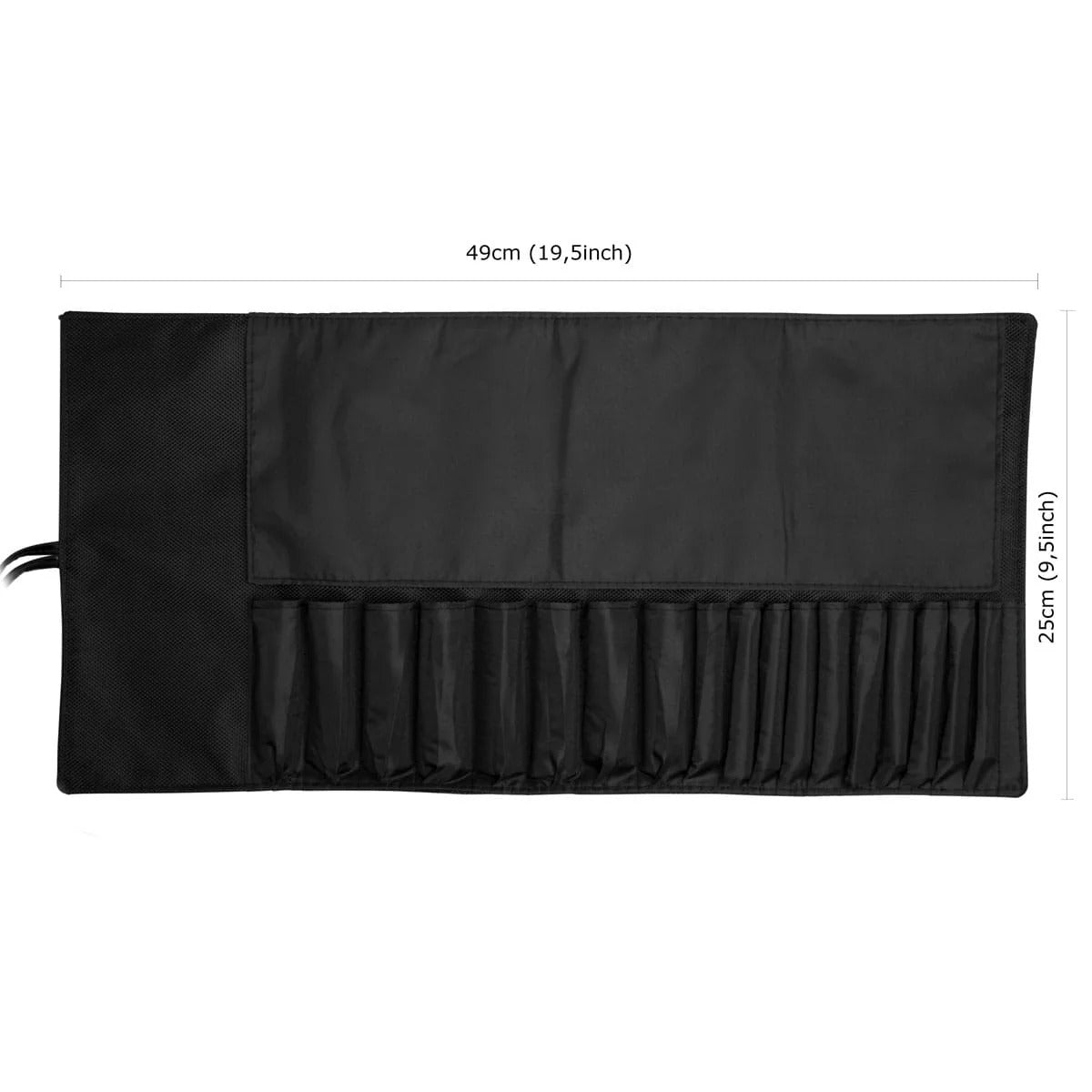Nanshy Makeup Brush Roll sizing