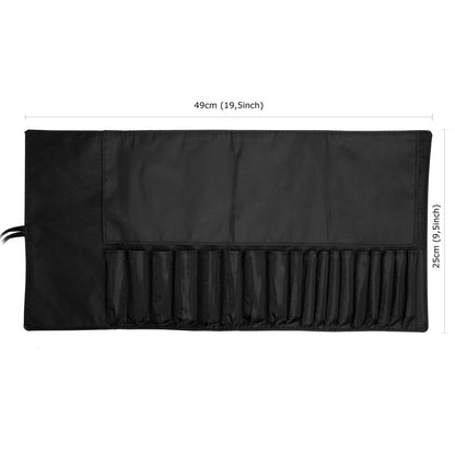 Nanshy Makeup Brush Roll sizing