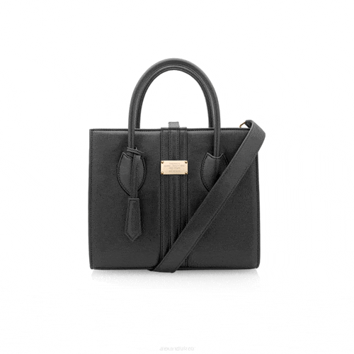 Alexandra K 1.6.1 Maxi Tote Black Grape 100 Vegan The V Spot